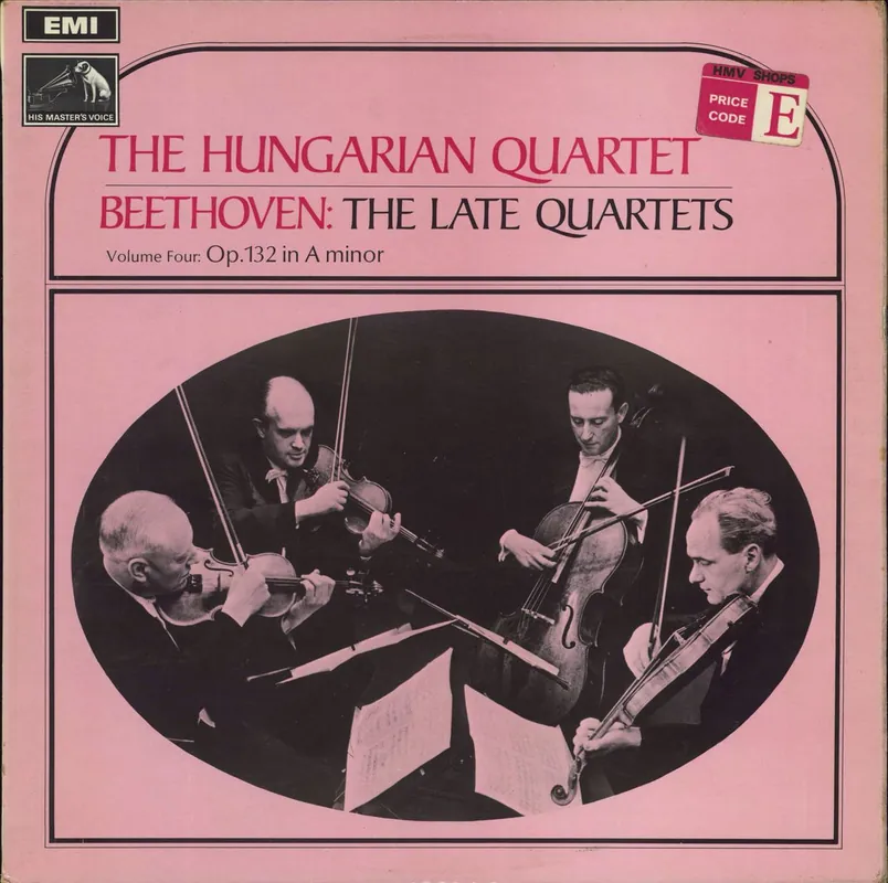 Express Delivery The Hungarian Quartet Beethoven: The Late Quartets: Volume IV, Op. 132 in A minor UK Vinyl LP