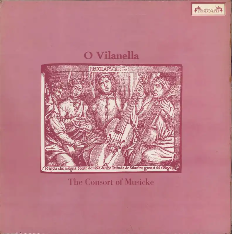 Limited Offer The Consort Of Musicke The Consort Of Musicke UK Vinyl LP