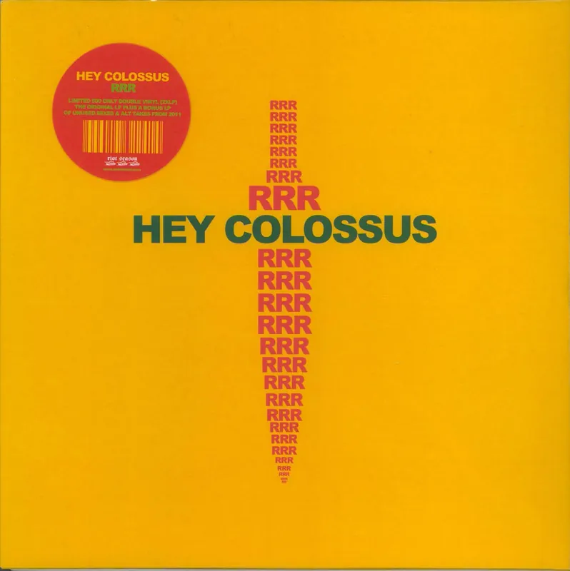 Price Drop Hey Colossus RRR UK 2-LP vinyl set