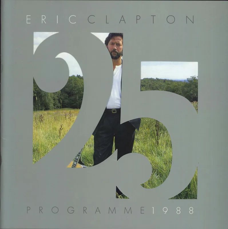 Shop Now Eric Clapton Eric Clapton 25 Programme 1988 + Ticket Stub & Flyer Japanese Tour programme
