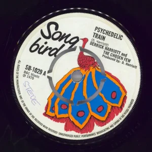 Cheap Derrick Harriott Psychedelic Train UK 7" vinyl