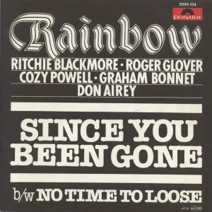 Best Seller Rainbow Since You Been Gone German 7" vinyl