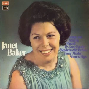 Price Drop Janet Baker Songs And Arias By Purcell, J.S. Bach, Handel, Mendelssohn, Berlioz, Fauré, Mahler, Strauss & Elgar UK Vinyl LP