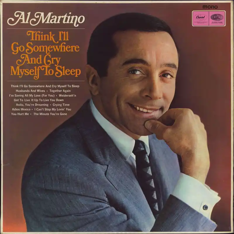 Al Martino Think I'll Go Somewhere And Cry Myself To Sleep UK Promo Vinyl LP Weekend Sale