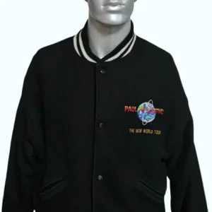 Paul McCartney and Wings The New World Tour - Varsity (L) US Jacket Special Discount