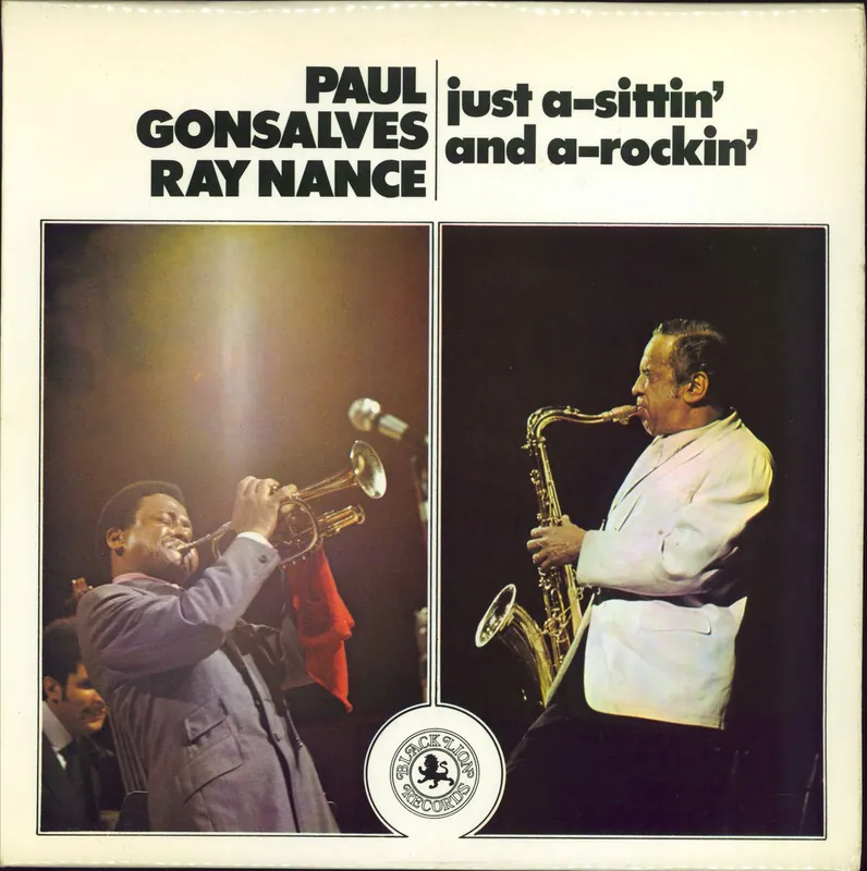 Paul Gonsalves Just A-Sittin' And A-Rockin' UK Vinyl LP Grab Now