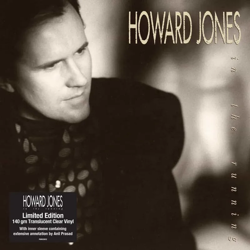 Popular Howard Jones In The Running - Translucent Clear Vinyl - Sealed UK Vinyl LP