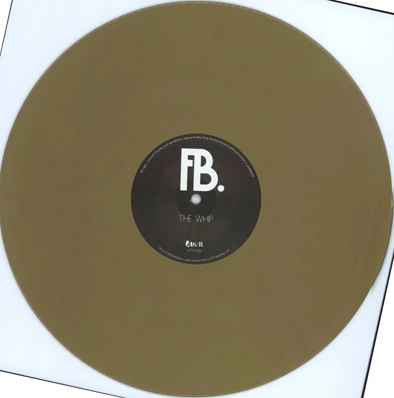 Hot Picks Fuck Buttons The Red Wing - Gold vinyl UK 12" vinyl