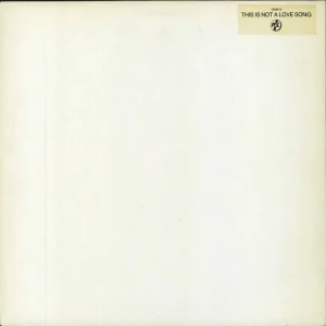 P.I.L. This Is Not A Love Song - Embossed - EX UK 12" vinyl Mega Sale