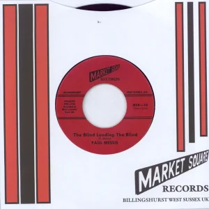 Paul Messis The Blind Leading The Blind + Numbered Poster UK 7" vinyl Markdown