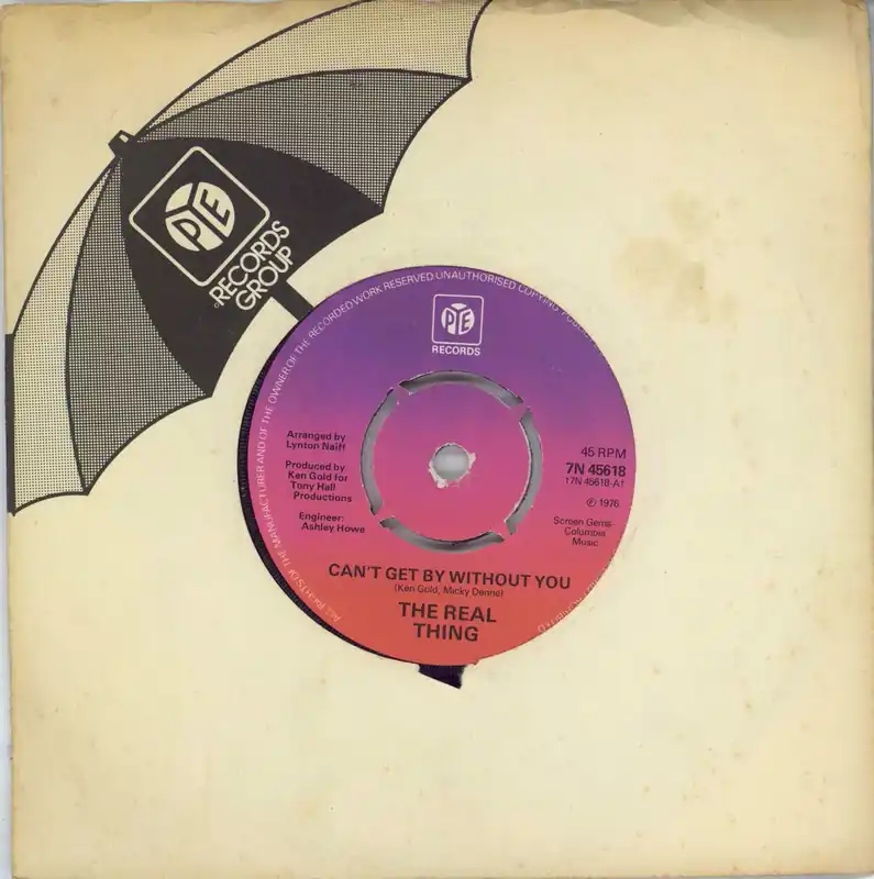 Must Have The Real Thing Can't Get By Without You UK 7" vinyl