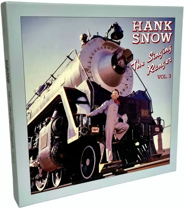 Hank Snow The Singing Ranger Vol.3 German Cd album box set Free Shipping