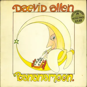 Low Price Daevid Allen Banana Moon - RRP Stickered Sleeve UK Vinyl LP