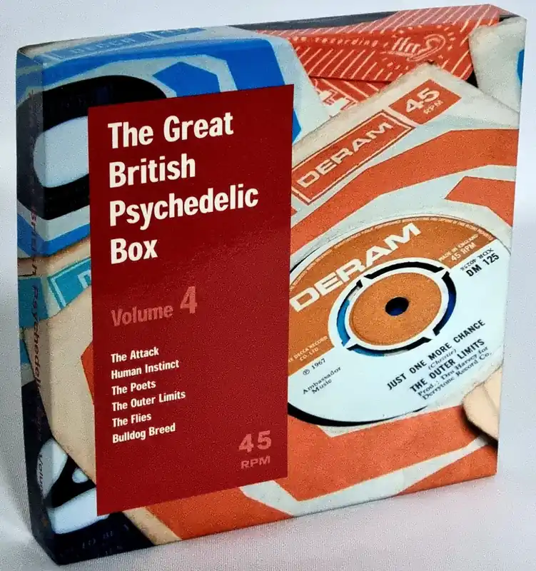 Various-Prog & Psych The Great British Psychedelic Box Volume 4 UK 7" box set Buy Direct