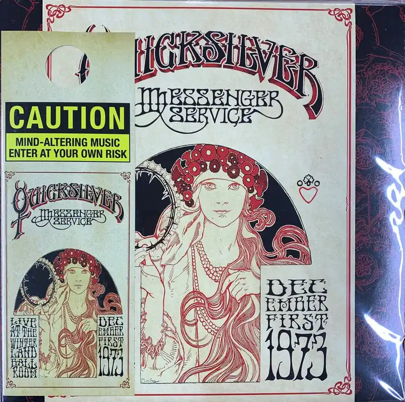Price Drop Quicksilver Messenger Service Live At The Winterland Ballroom 1973 - Psychedelic Splatter Vinyl + Door Hanger US 2-LP vinyl set