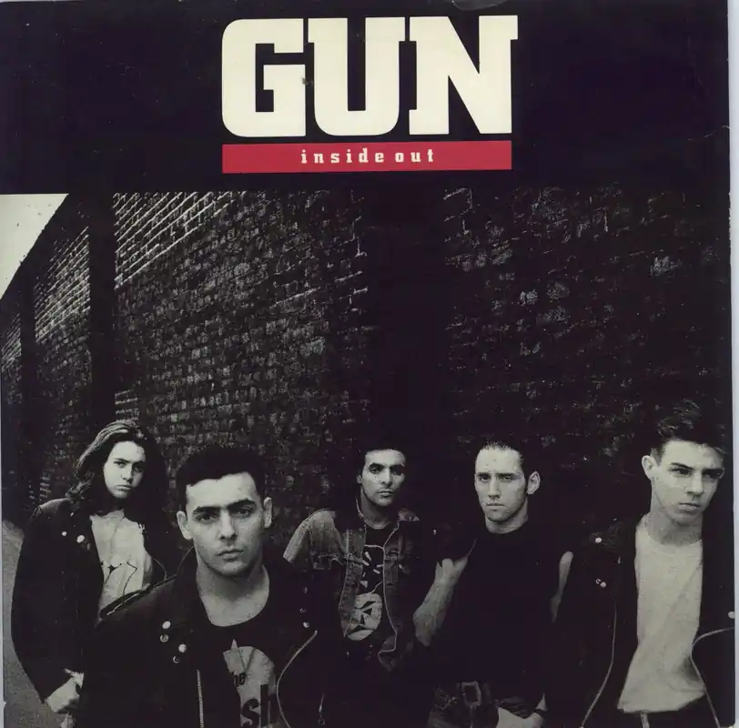 Gun (80s) Inside Out UK 7" vinyl Warranty Included