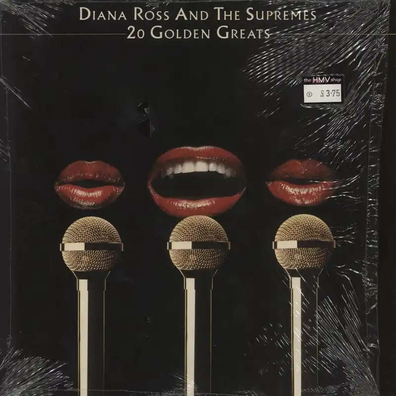 Diana Ross & The Supremes 20 Golden Greats - shrink UK Vinyl LP No Minimum Order