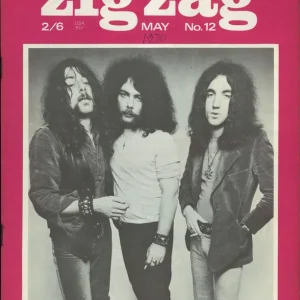 Price Drop The Edgar Broughton Band Zig Zag Magazine No. 12 UK Magazine