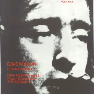 Dave Mason Zig Zag Magazine No. 40 UK Magazine Instant Buy