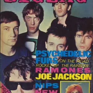 Same Day Shipping The Psychedelic Furs Zig Zag Magazine No. 99 UK Magazine