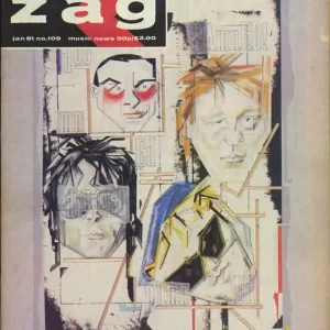 Discount The Damned Zig Zag Magazine No. 109 UK Magazine