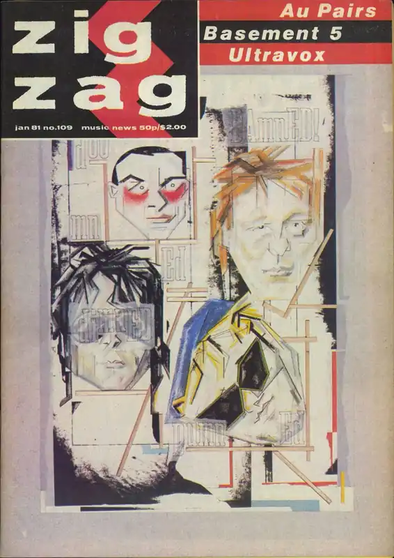Discount The Damned Zig Zag Magazine No. 109 UK Magazine