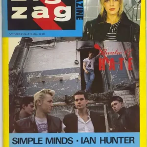 Sale Theatre Of Hate Zig Zag Magazine No. 118 UK Magazine