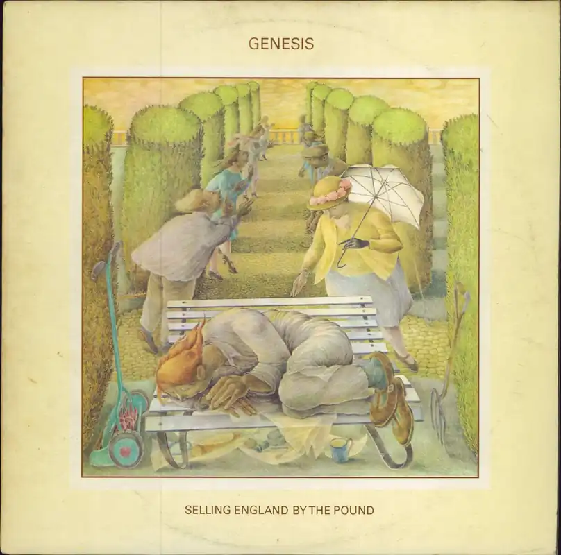 Holiday Sale Genesis Selling England By The Pound - 1st 'Porky & Pecko' + Insert UK Vinyl LP