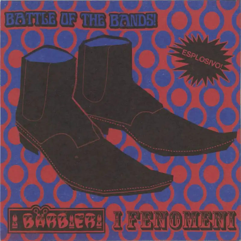 I Barbieri Battle Of The Bands! - Numbered Italian 7" vinyl Free Returns