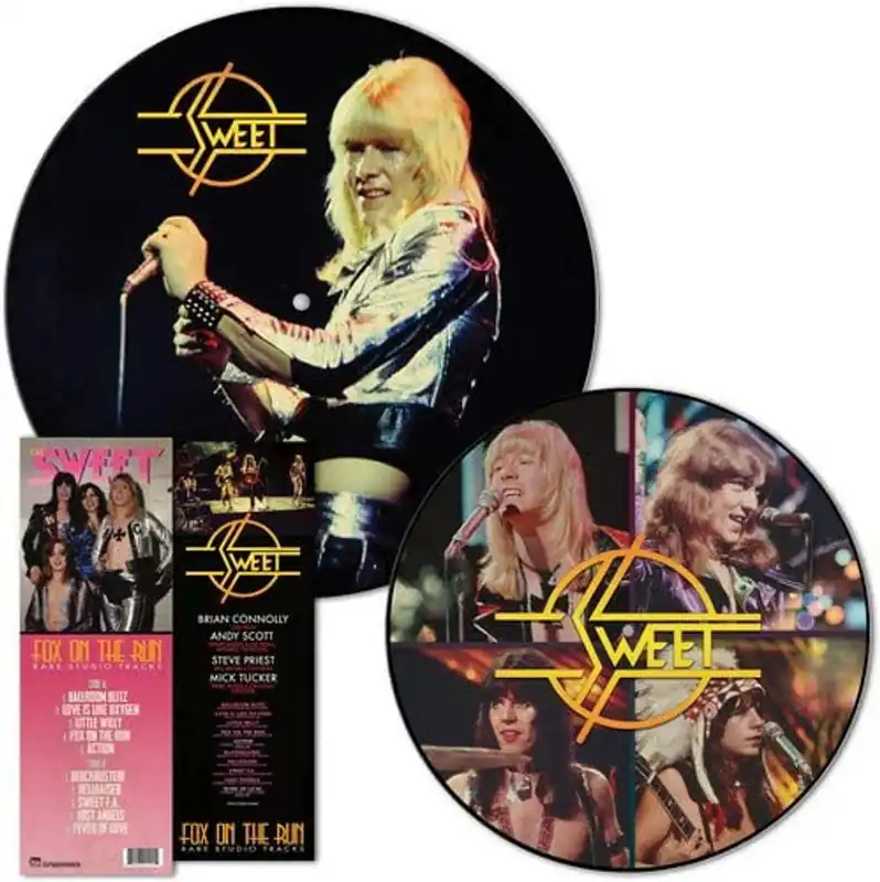 The Sweet Fox On The Run Rare Studio Tracks US Picture disc LP Popular
