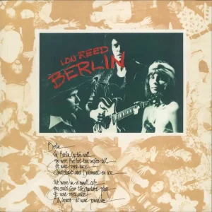 Lou Reed Berlin Dutch Vinyl LP Affordable