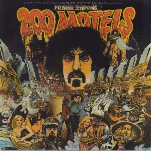 Low Price Frank Zappa 200 Motels + Poster US 2-LP vinyl set