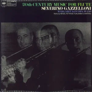 Professional Grade Henze 20th Century Music For Flute UK Vinyl LP