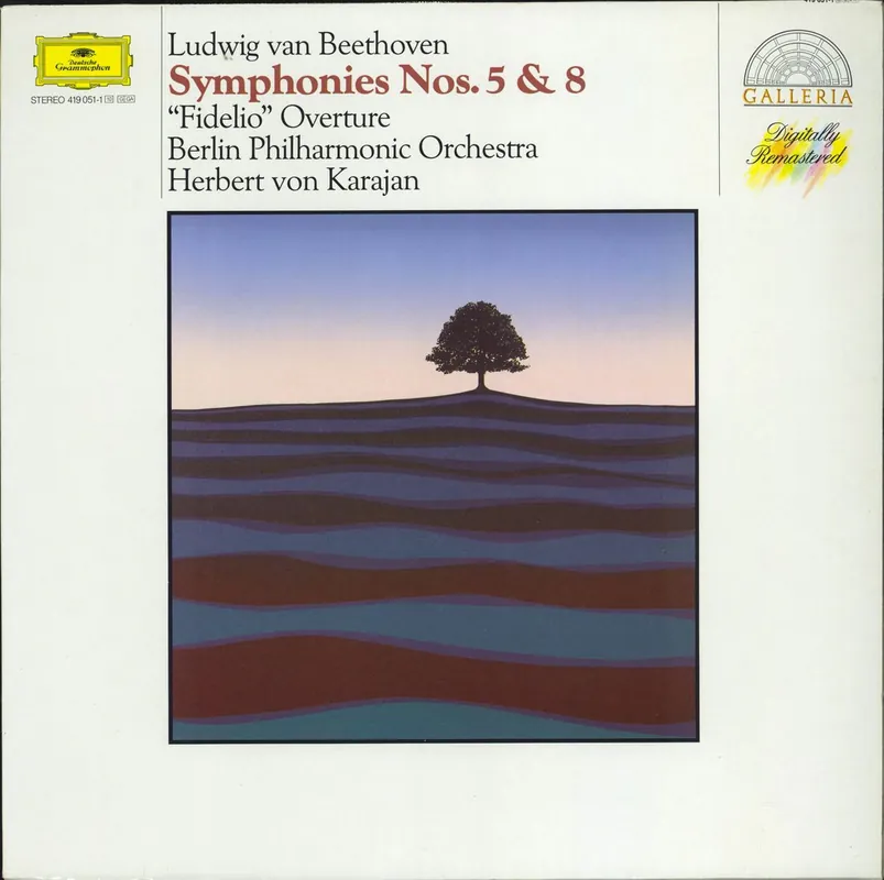 Top Pick Ludwig Van Beethoven Symphonies Nos. 5 & 8 / Overture "Fidelio" German Vinyl LP