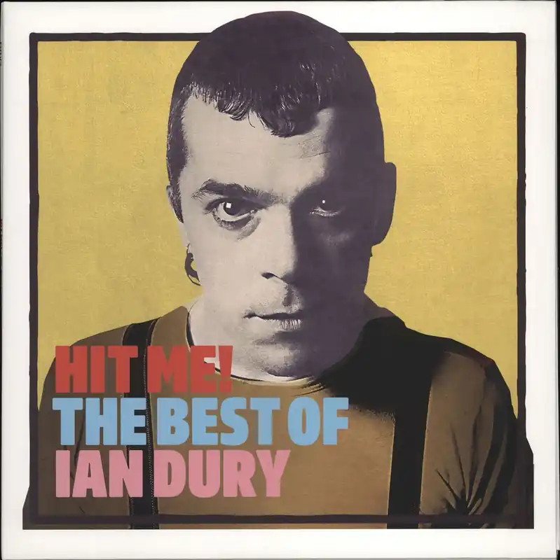 Fresh Stock Ian Dury Hit Me! The Best Of Ian Dury - White Vinyl UK 2-LP vinyl set