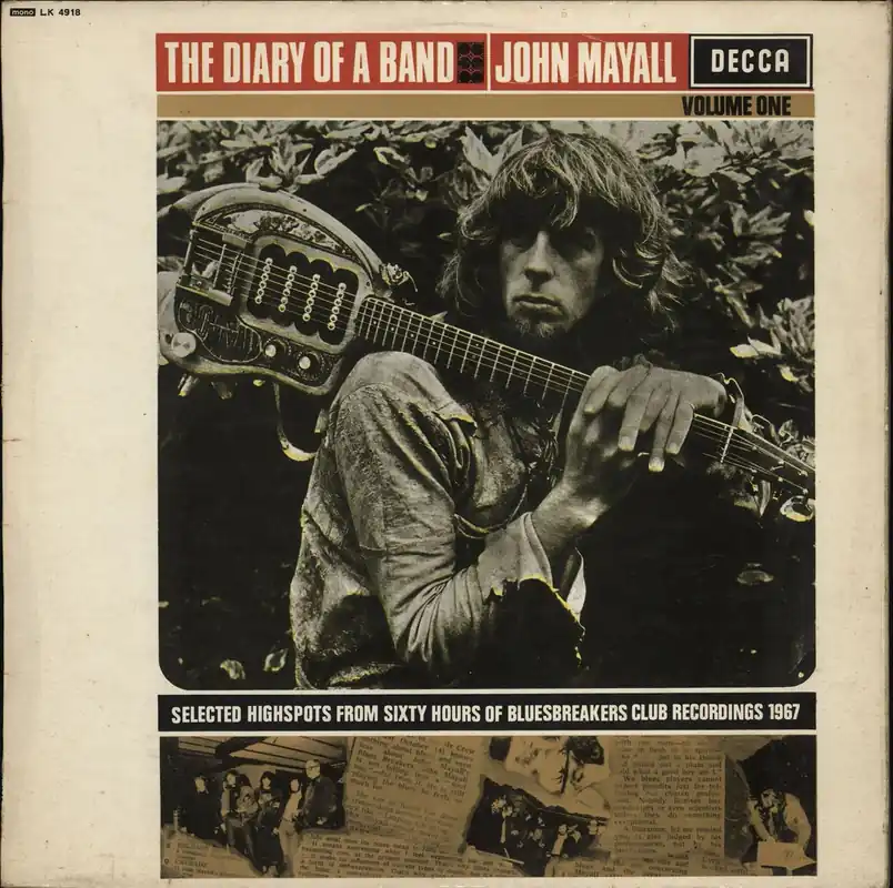 John Mayall The Diary Of A Band - WOS UK Vinyl LP Shop Now