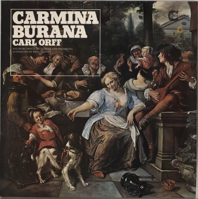 Markdown Carl Orff Carmina Burana UK Vinyl LP