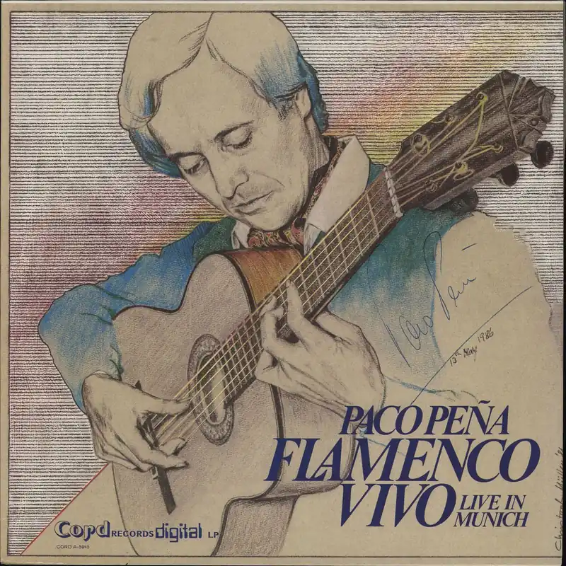 Place Order Paco Peña Flamenco Vivo: Live In Munich UK Vinyl LP