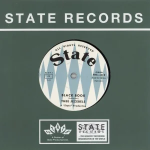 Thee Jezebels Black Book UK 7" vinyl Wholesale