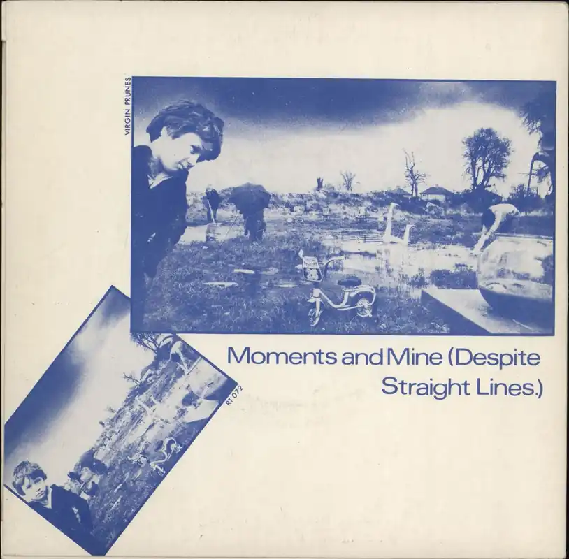 Warranty Included Virgin Prunes Moments And Mine (Despite Straight Lines) + insert UK 7" vinyl