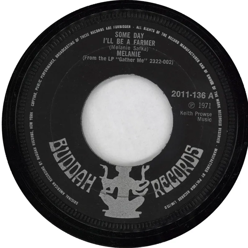 Melanie Some Day I'll Be A Farmer UK 7" vinyl No Minimum Order