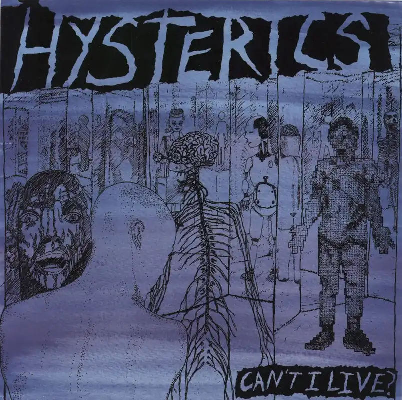 Secure Checkout Hysterics Can't I Live? - 1st US 7" vinyl
