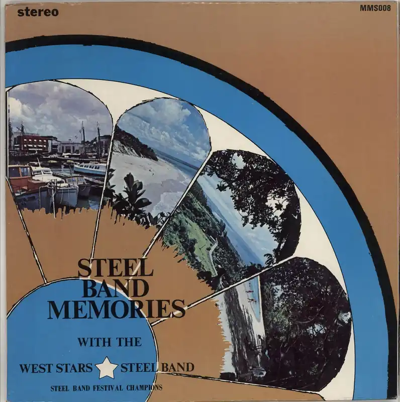 No Minimum Order The West Stars Steel Band Steel Band Memories Canadian Vinyl LP