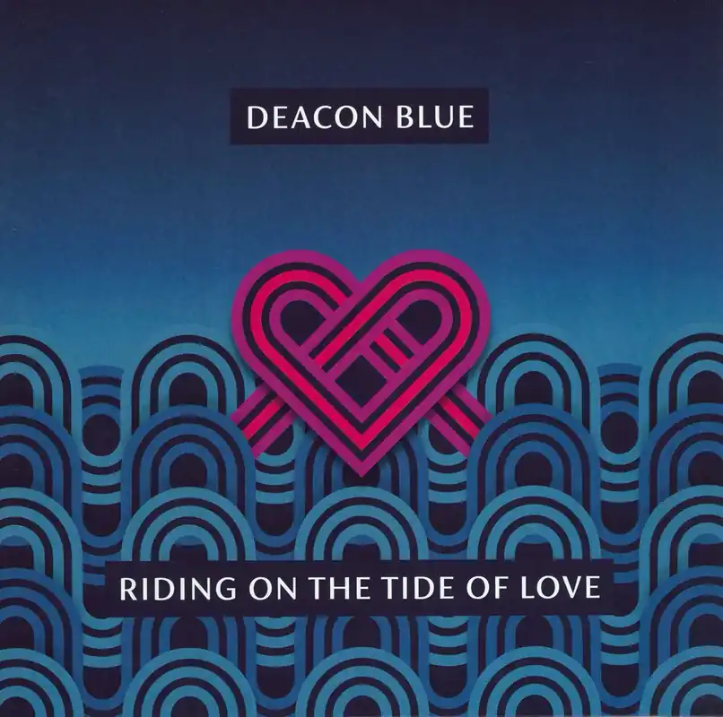 Factory Price Deacon Blue Riding On The Tide Of Love - Blue Vinyl + Signed Print UK Vinyl LP
