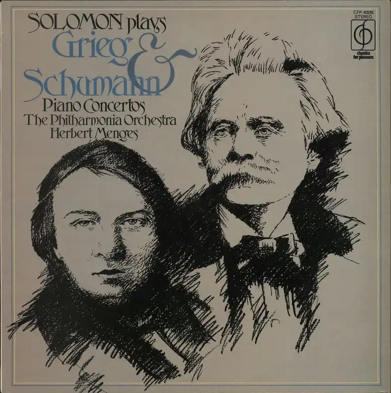 Super Sale Solomon Grieg & Schumann Piano Concertos UK Vinyl LP