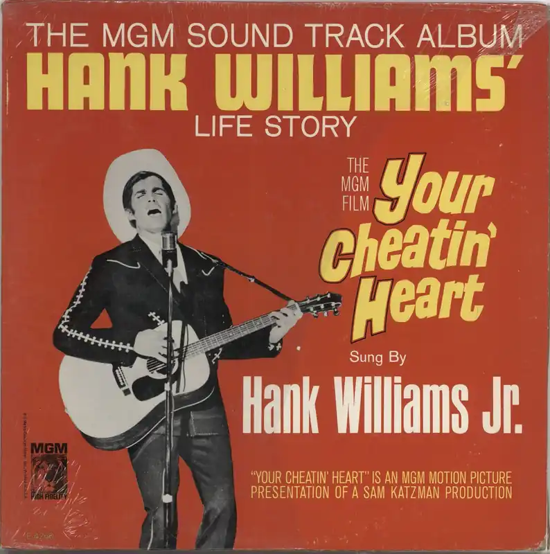 Editor’s Pick Hank Williams Your Cheatin' Heart US Vinyl LP