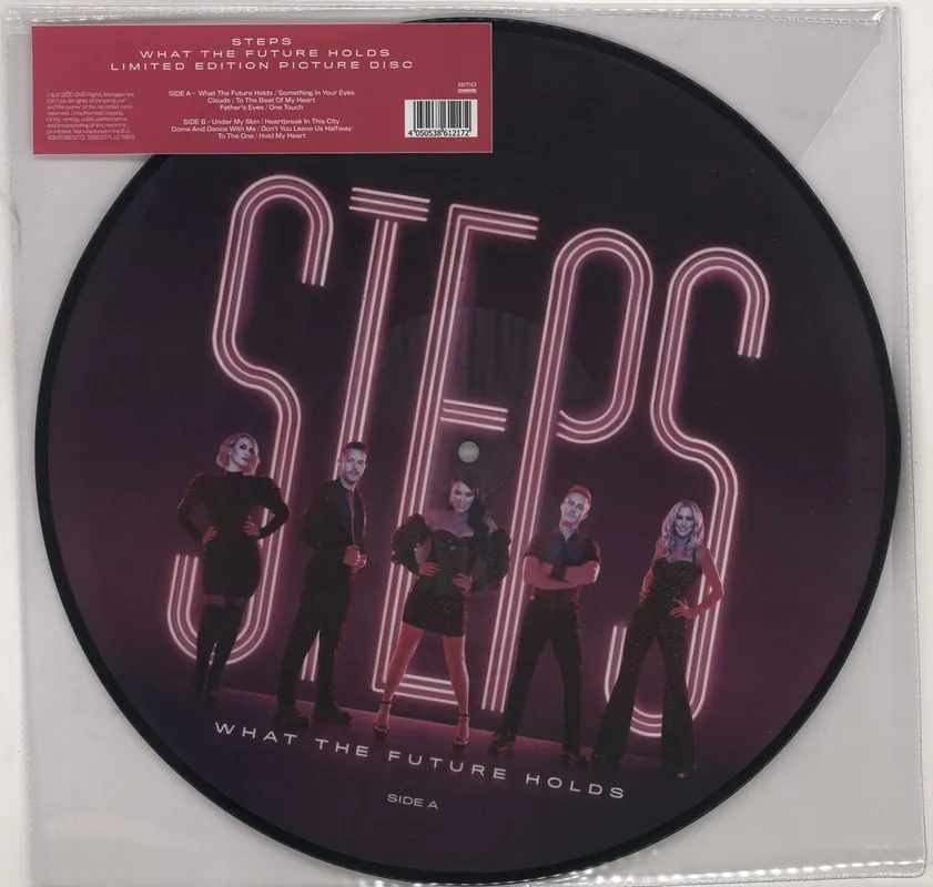 Steps What The Future Holds UK Picture disc LP Modern