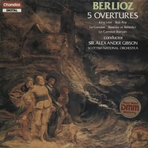 Hector Berlioz 5 Overtures UK Vinyl LP Worldwide Shipping