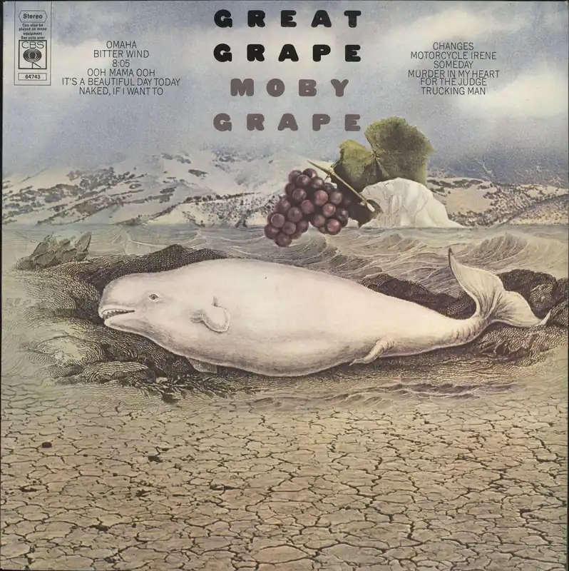 Reduced Price Moby Grape Great Grape UK Vinyl LP