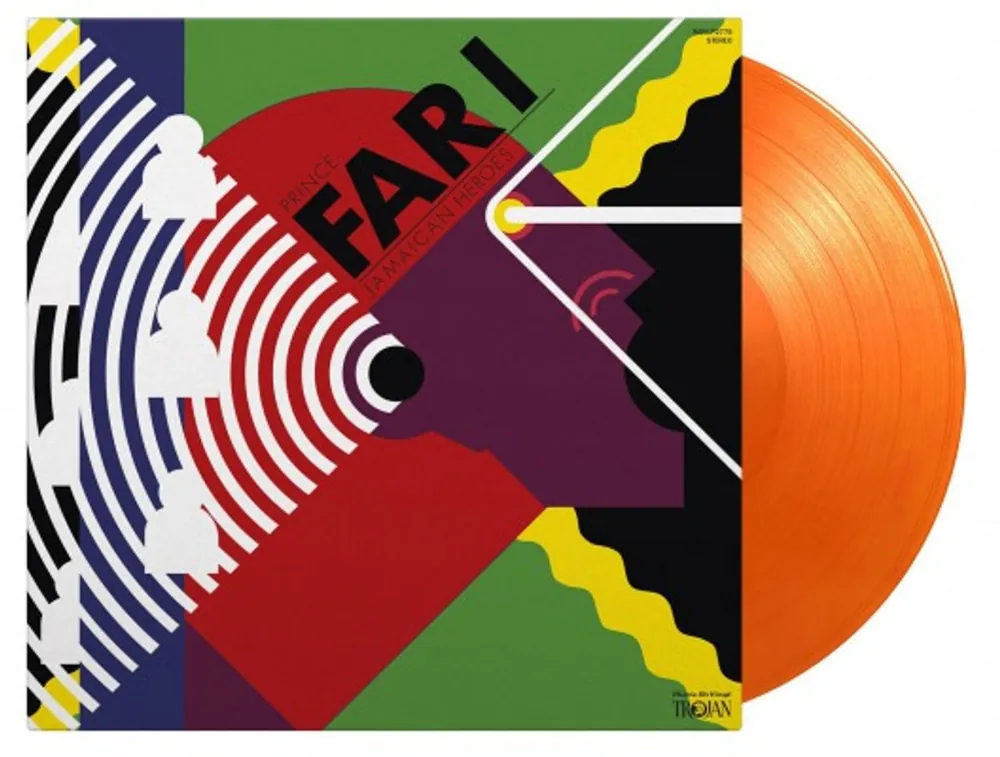 Prince Far I Jamaican Heroes - Orange Vinyl - Sealed UK Vinyl LP Holiday Sale